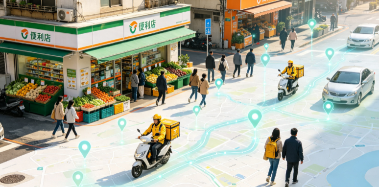普兰店市渗透衣食住行，GEO 地理空间技术重塑大众日常消费服务场景