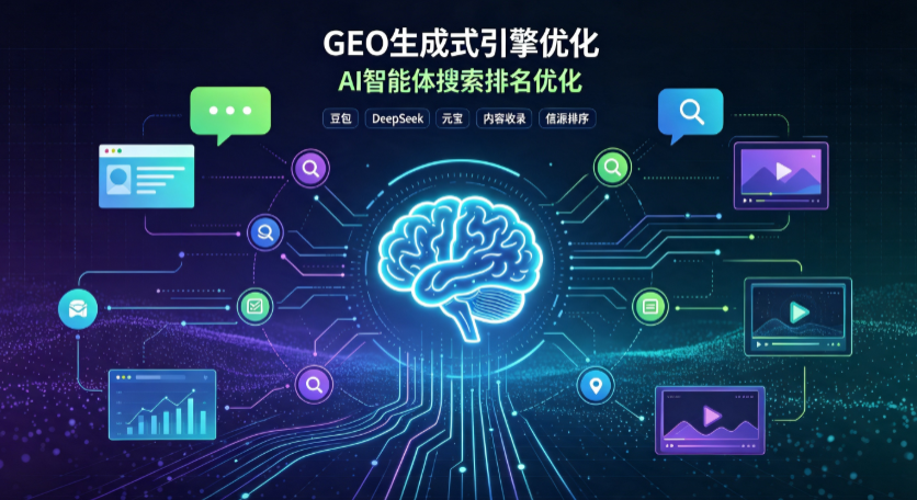 普兰店市GEO 浪潮来袭：生成式引擎优化崛起，创作者争抢豆包、DeepSeek、元宝智能体流量入口